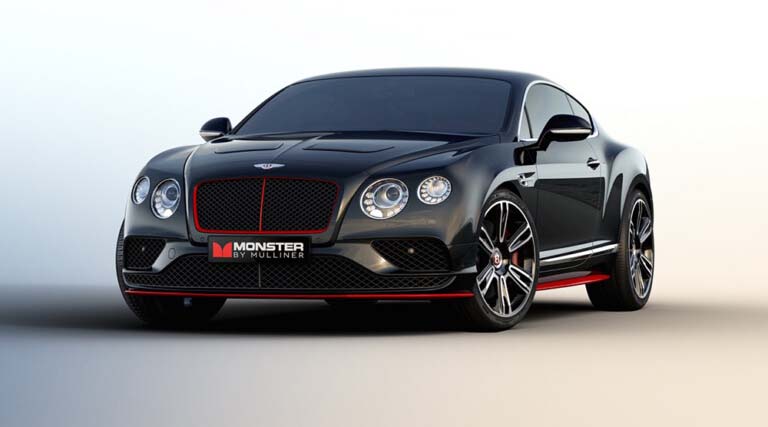 bentley continental gt monster by mulliner