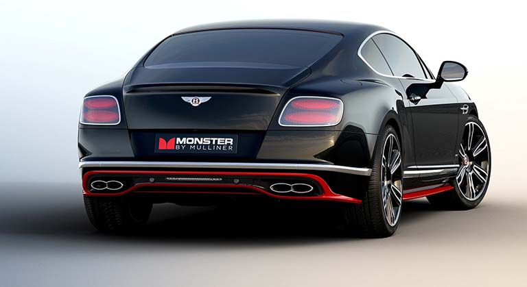 bentley continental gt monster by mulliner